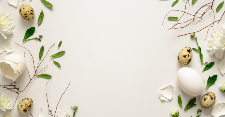 Uitgelichte afbeelding symboliek palmpaasstok met eieren en takjes